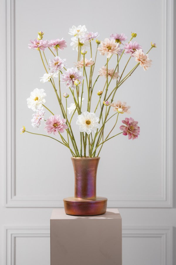Silk-ka, Dahlie-Zweig apricot, 75 cm