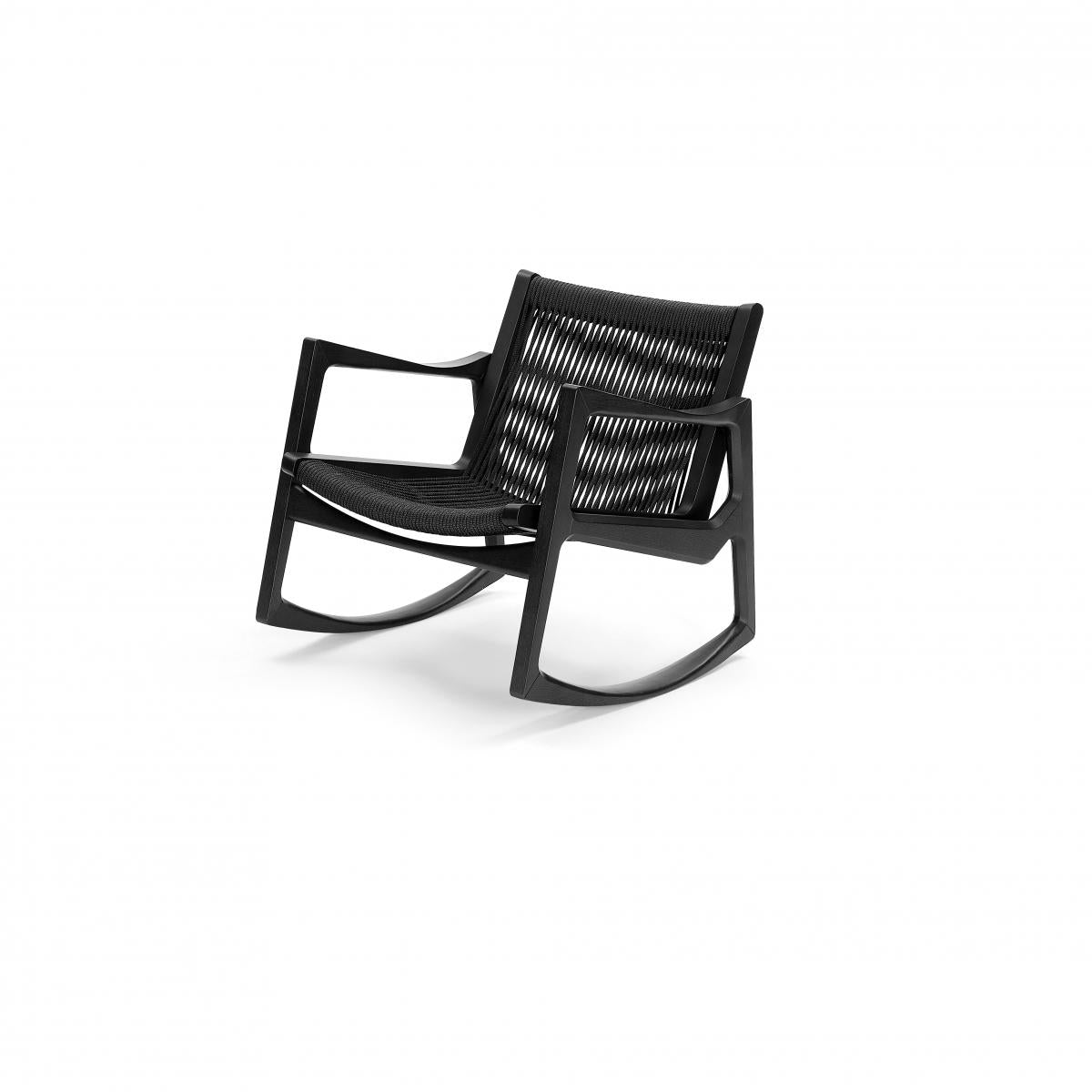 ClassiCon, Euvira-Rocking-Loungsesselm, Eiche braun