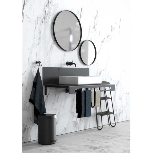 Frost Spiegel 4134 schwarz matt