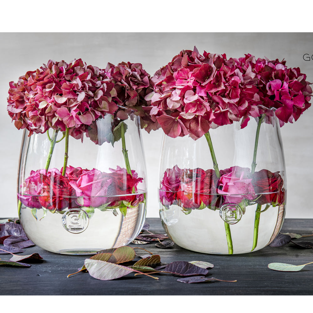 Vase Diana von Gommaire aus Glas