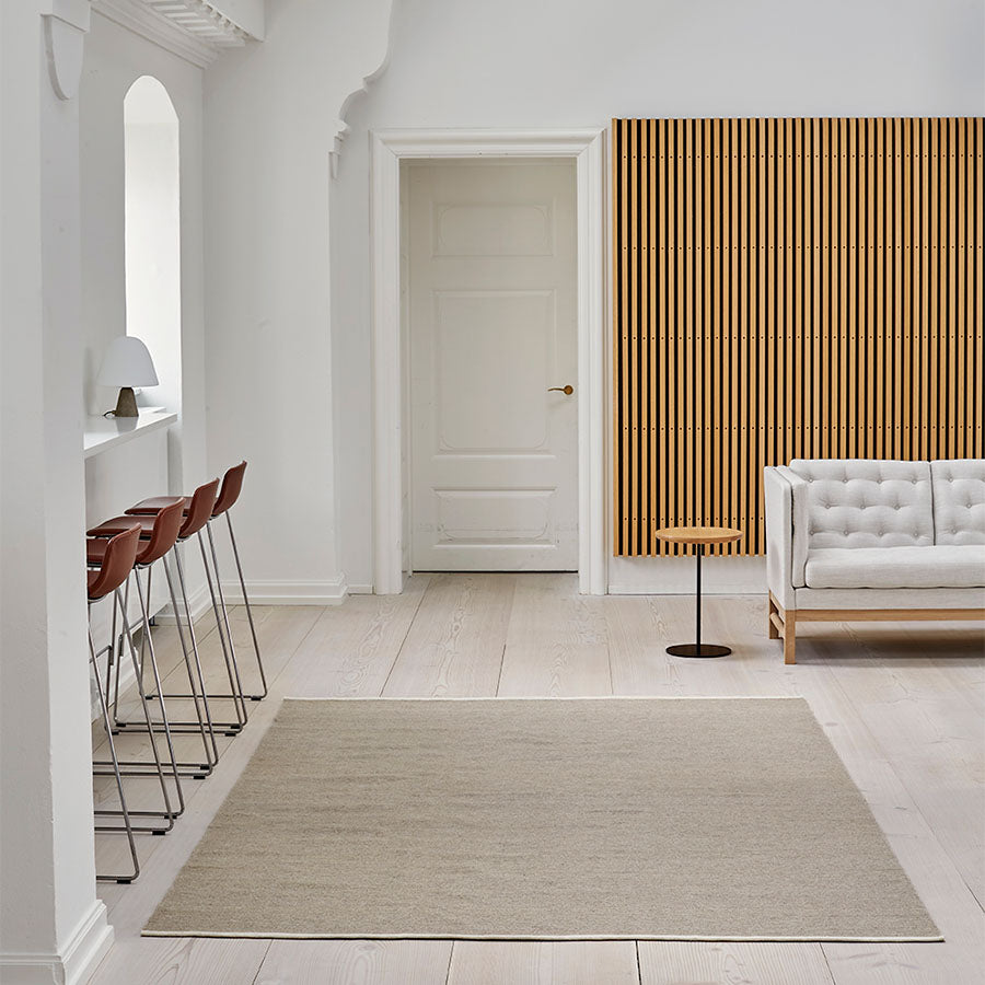 Massimo Copenhagen Teppich aus Naturwolle in Grau