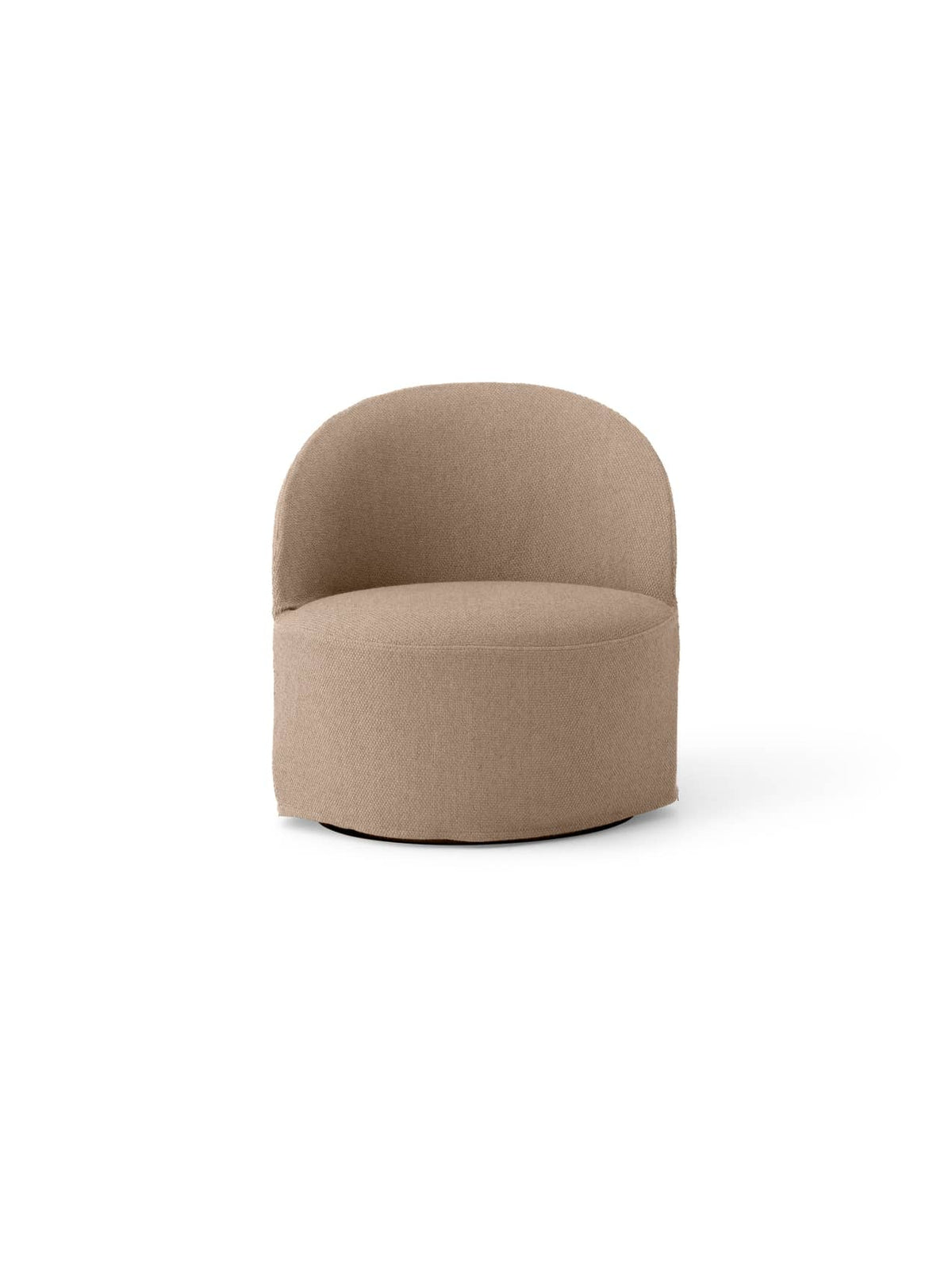 Audo Copenhagen, Teestube-Lounge-Sessel, mit Drehgelenk und loser Abdeckung