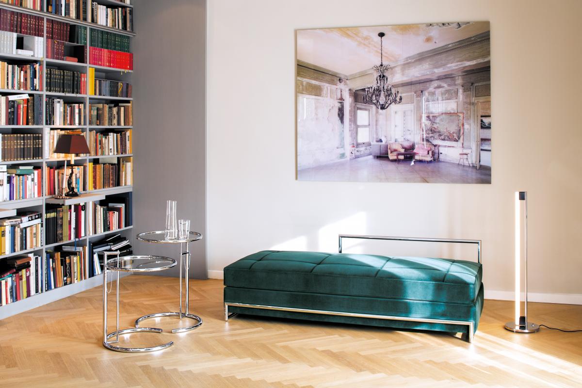 ClassiCon, E1027-Beistelltisch, Stahl schwarz