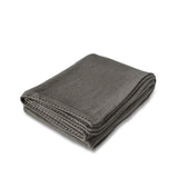 LUIZ, Cashmere-Decke Memoire, 140x200, smoke