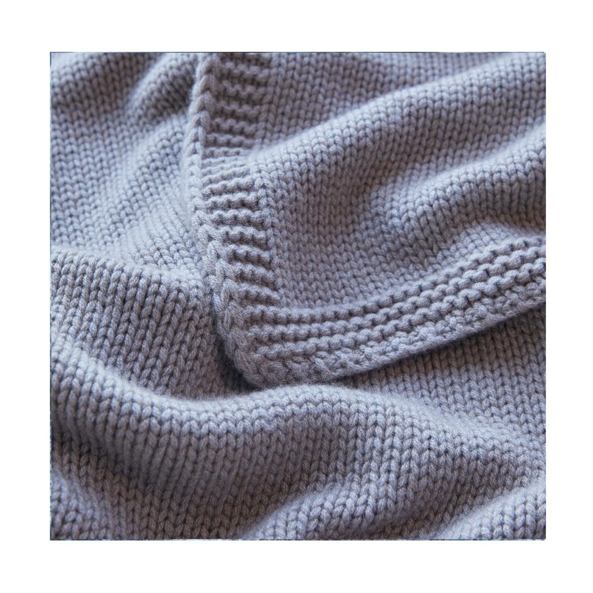 LUIZ, Cashmere-Decke Memoire, 140x200, lava