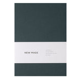 NEW MAGS, Notizbuch Moosgrün - Softcover/gefüttert