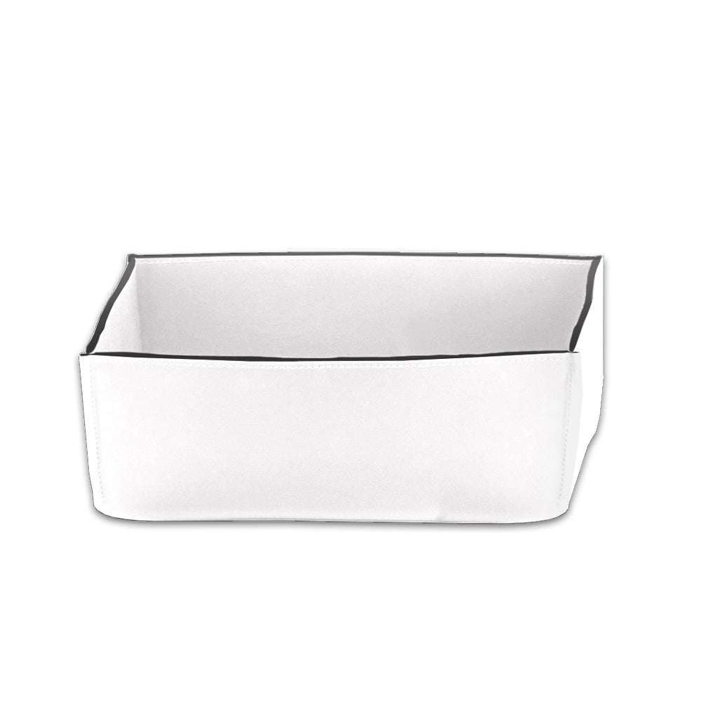 Utensilienbehälter NAPPA UTB in Weiss aus Leder von Decor Walther