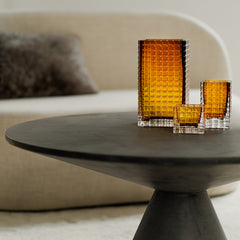 Louise Roe Vase Amber in verschiedenen Groessen