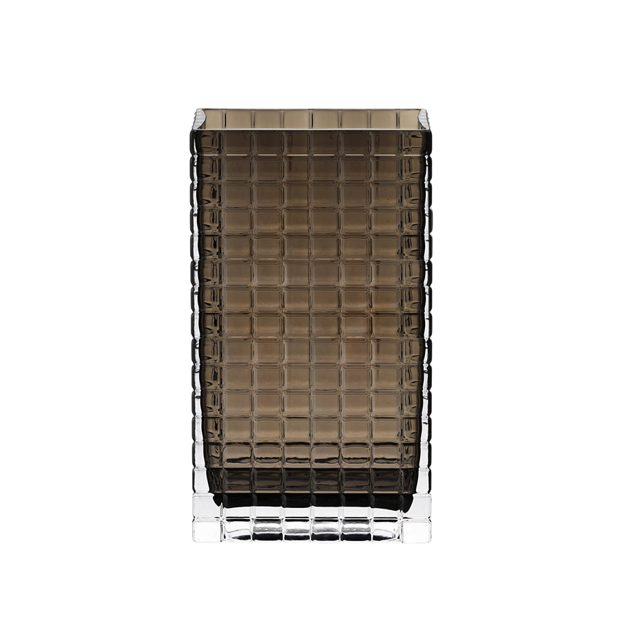 Louise Roe Vase Hurricane in der Farbe Smoke